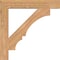 Ekena Millwork Balboa Block Smooth Bracket, Western Red Cedar, 5 1/2"W x 40"D x 40"H BKT06X40X40BOA05SWR - alternate 2